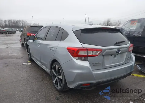 2019 Subaru Impreza 2.0I Sport from USA, damaged, VIN 4S3GTAM66K3709432